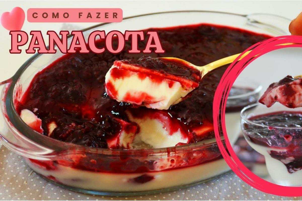 Receita de panacota para você arrasar na sobremesa de dia das mães
