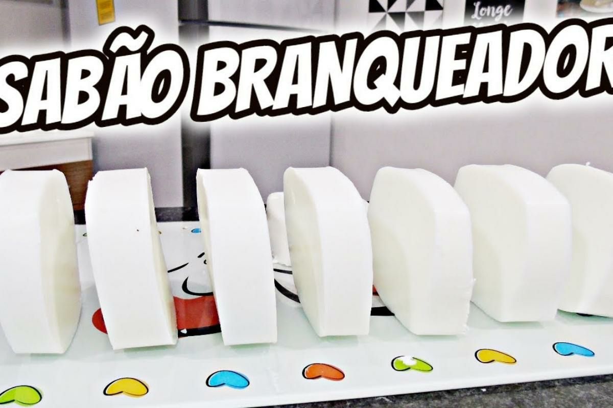 Sabão branqueador de roupas muito eficiente e bem barato de fazer