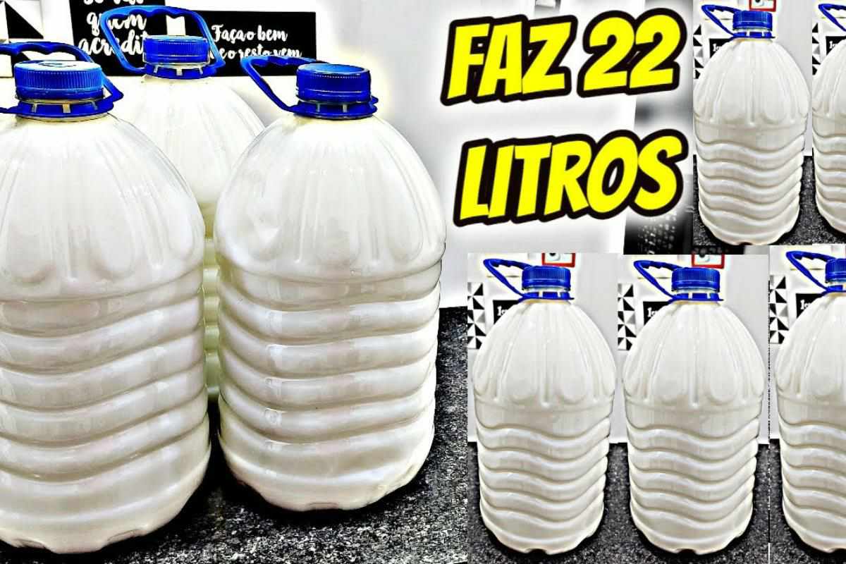Sabão de coco líquido muito bom e perfumado para sua lavagem de roupa