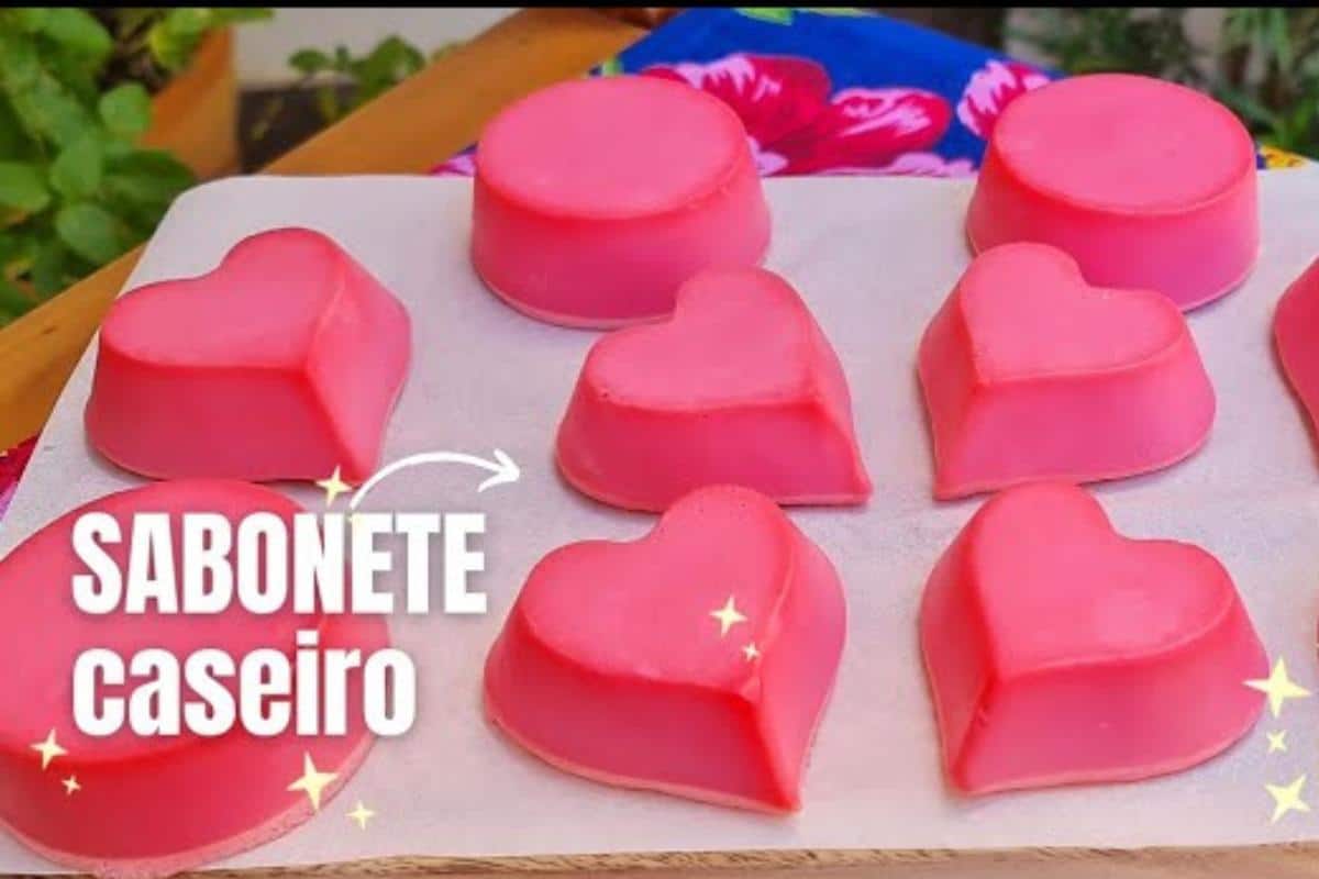 Sabonete caseiro bem perfumado gastando bem pouco para fazer