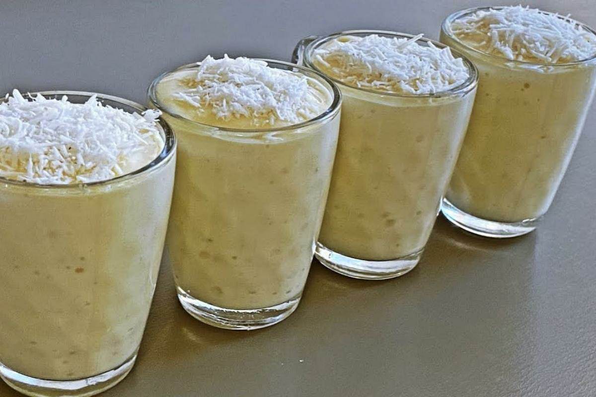 Sobremesa de liquidificador que rende bastante e é muito simples de fazer
