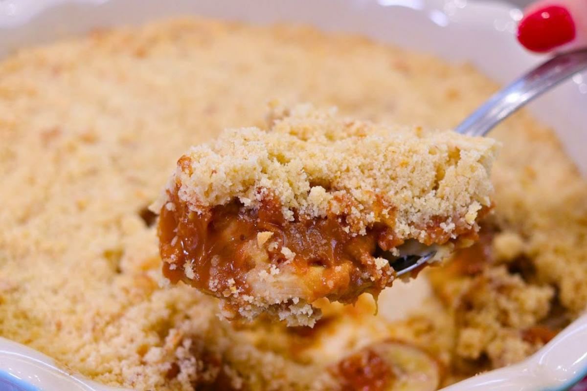 Sobremesa para comer quente com sorvete fica simplesmente sensacional