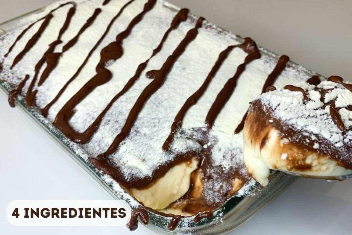 Sobremesa para o dia das mães feita com poucos ingredientes bem simples