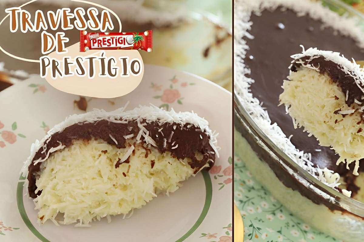 Prestígio na travessa uma sobremesa prática e deliciosa para o dia das mães