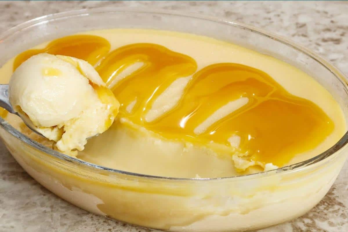 Sorvete de pudim que fica delicioso com sabor e textura que vão conquistar você