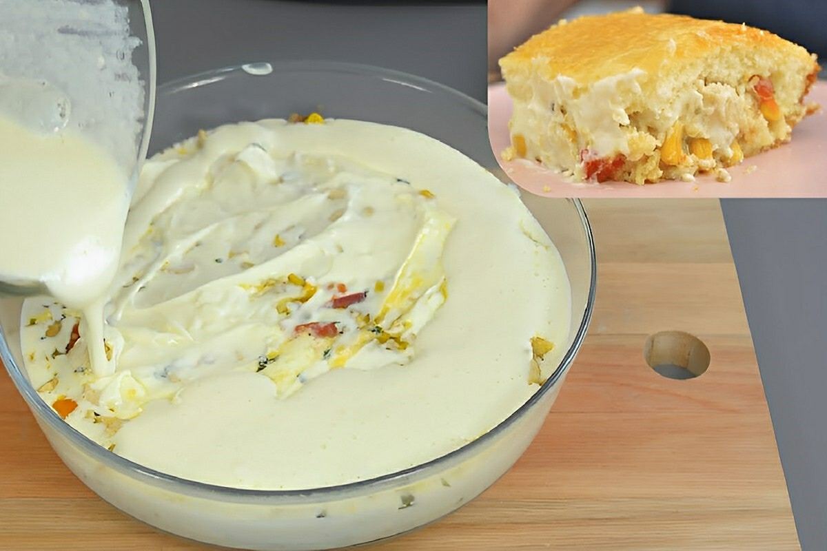 Torta com farinha de arroz um lanche leve e mais saudável para você servir para sua família