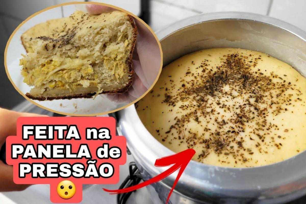 Torta salgada na panela de pressão vai te surpreender como fica boa