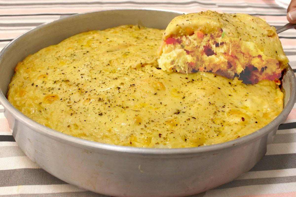 Veja como fazer uma torta sem liquidificador que fica deliciosa