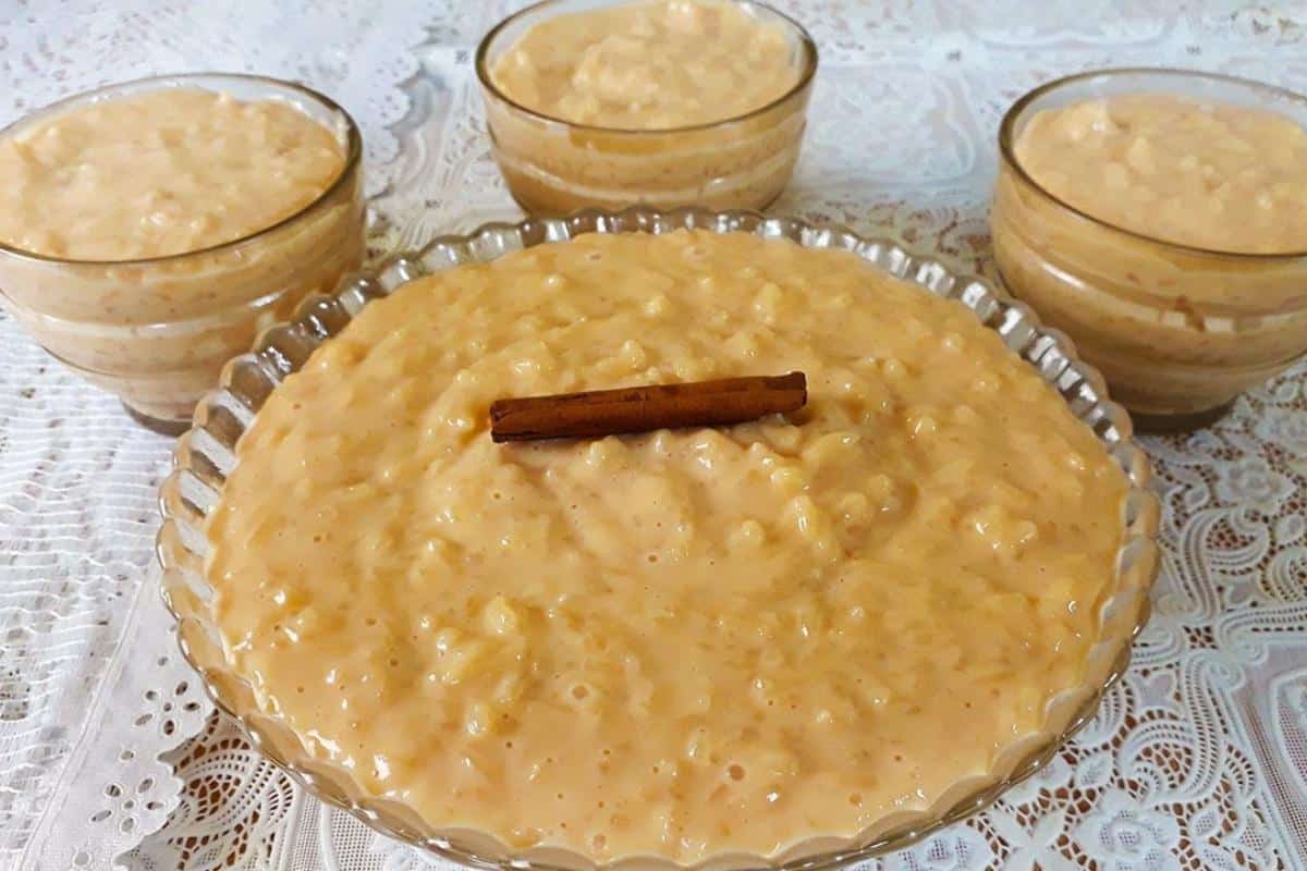 Como fazer arroz doce com açúcar queimado igual o que minha avó fazia para nós