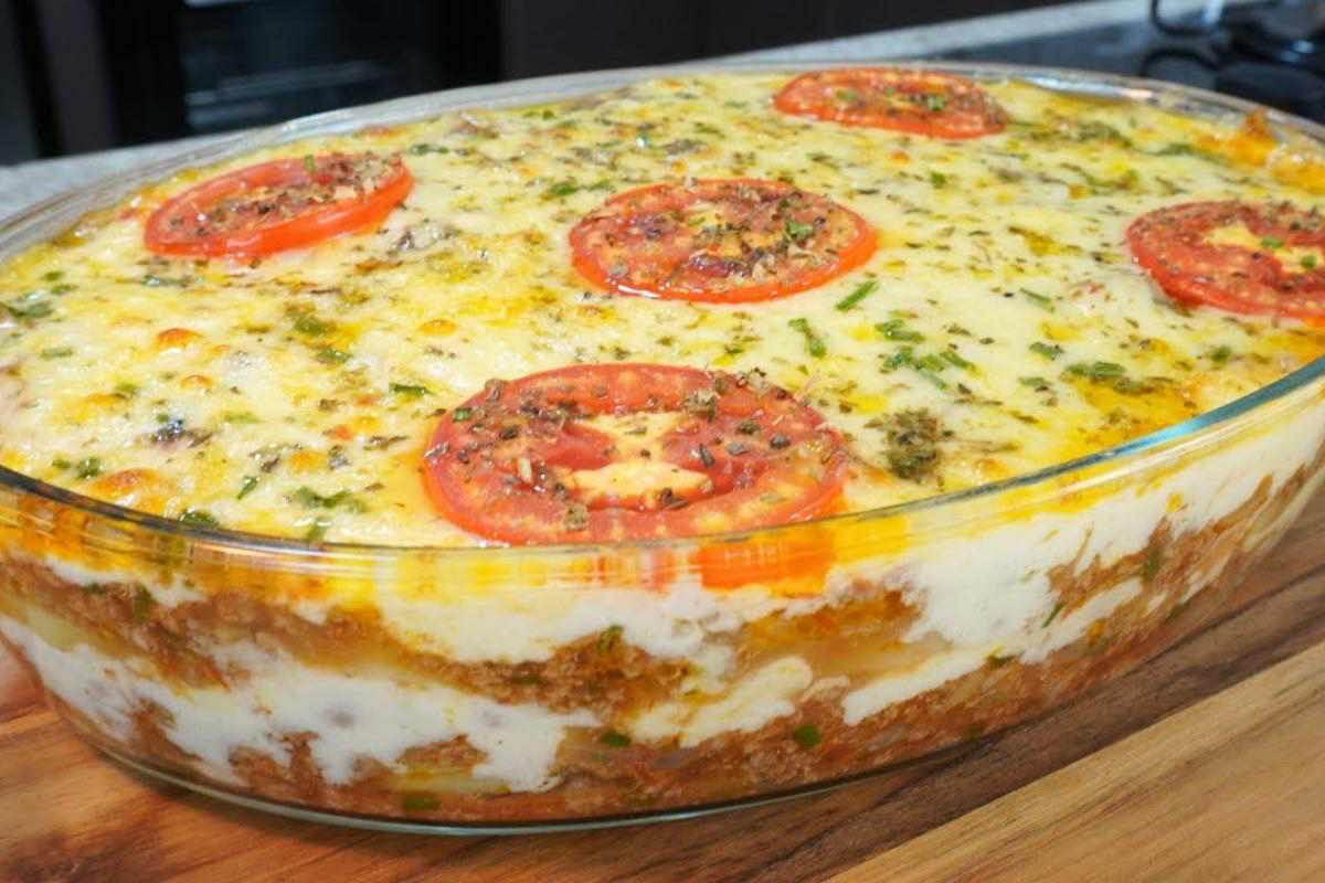 Batata de forno super saborosa para você servir no almoço de dia das mães