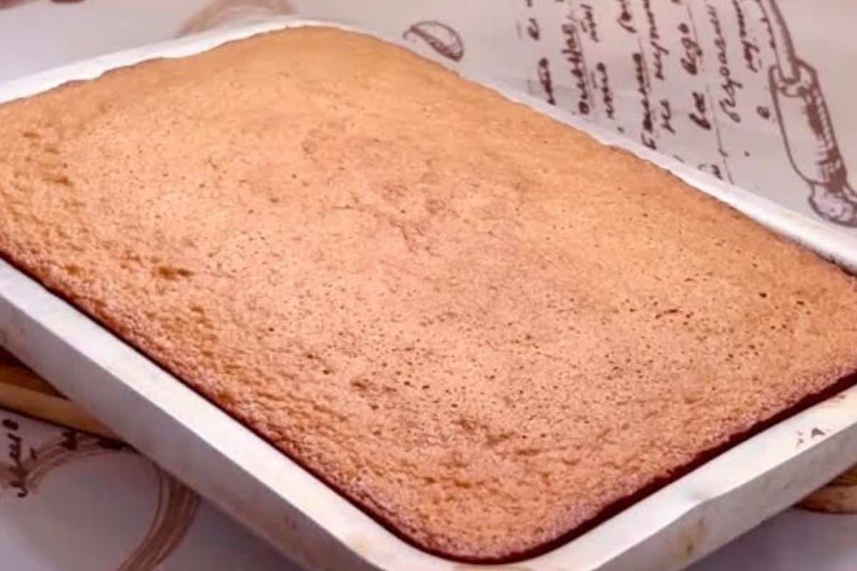 Bolo grande sem farinha de trigo para você servir no lanche da tarde