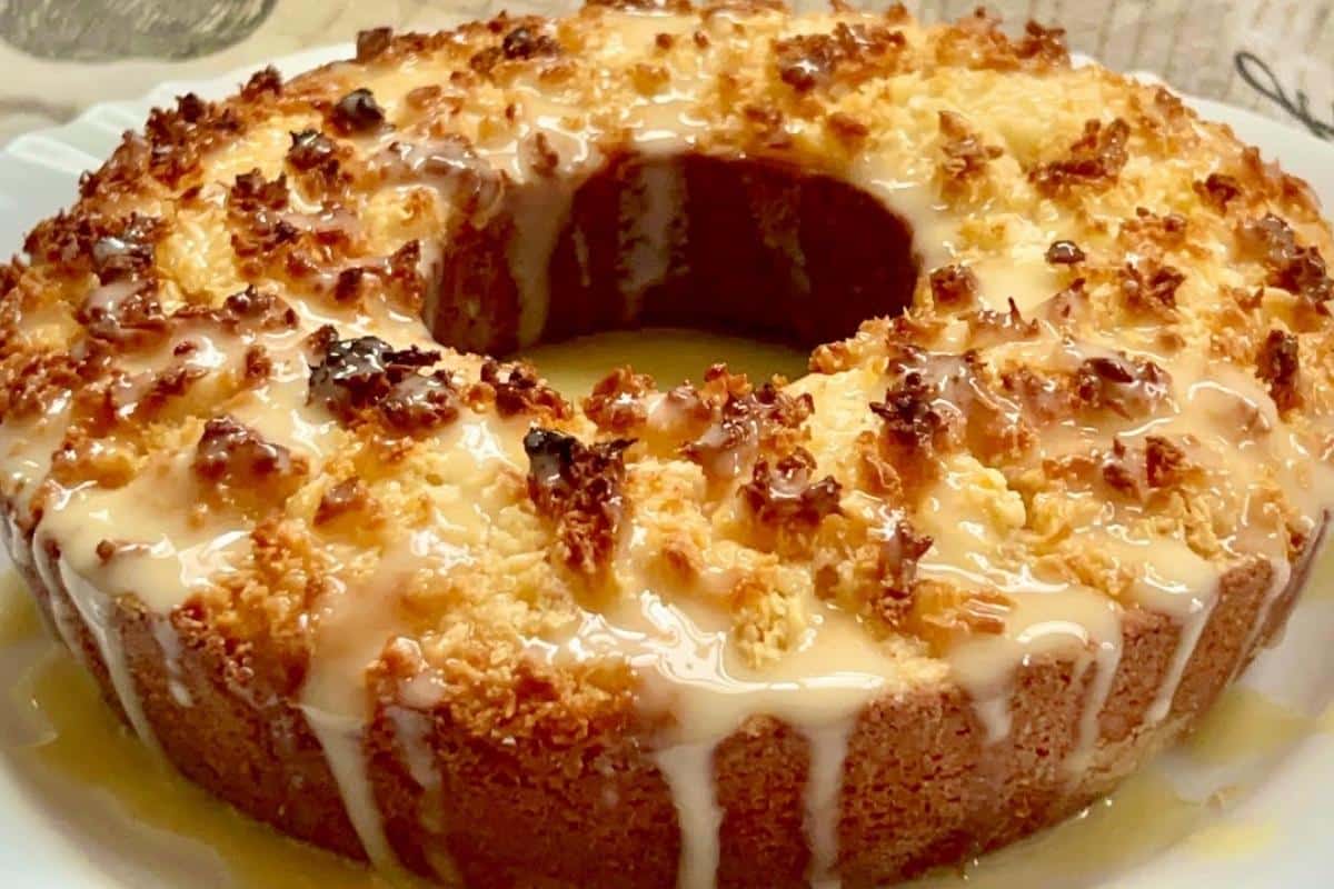 Bolo pão de coco uma viagem de sabores em cada fatia que você comer