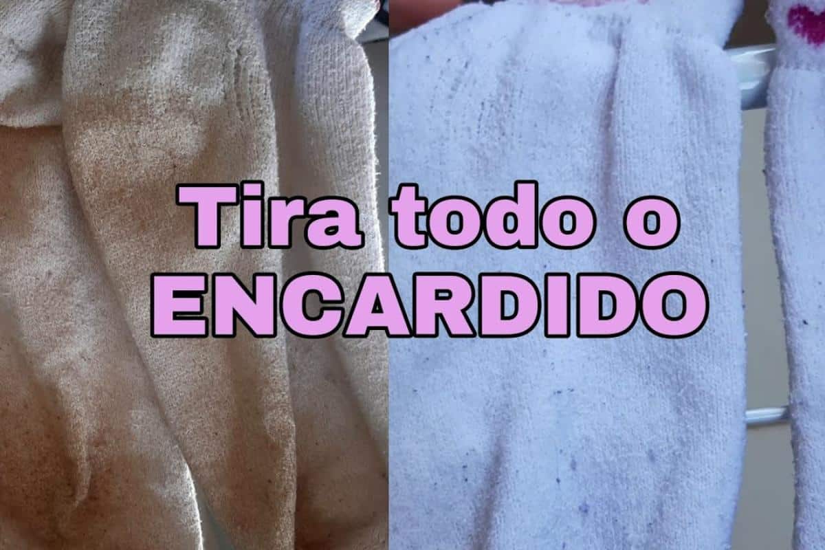 Como desencardir meia branca sem fazer esforço para ficar esfregando