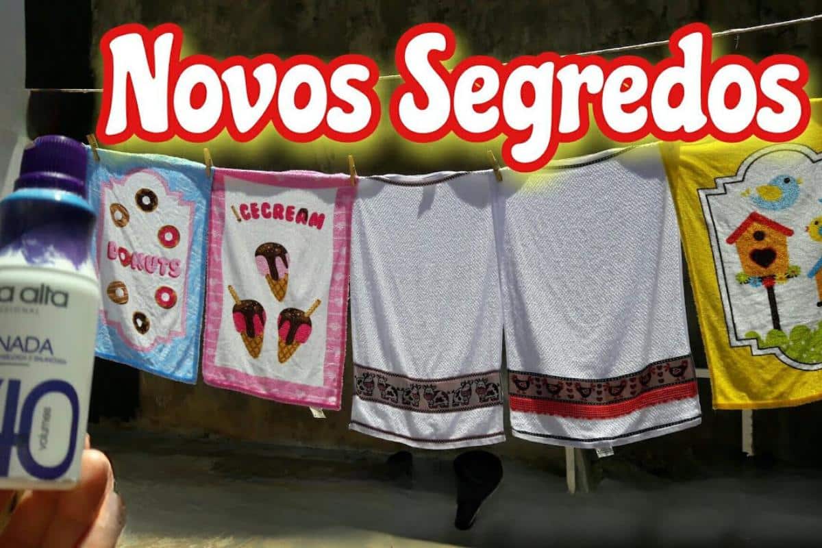 Como desencardir pano de prato de um jeito super fácil e sem precisar esfregar