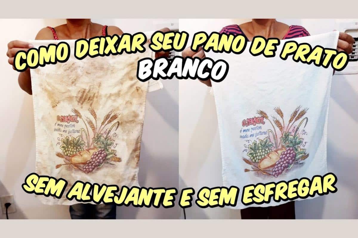 Como desencardir pano de prato: tudo branquinho e limpo para seu almoço de natal
