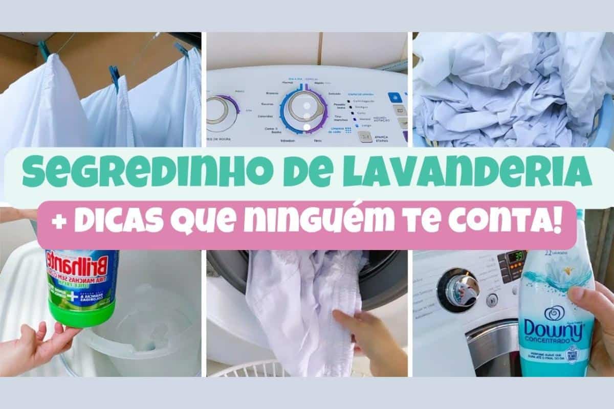 Como desencardir roupa branca com um segredinho que nunca te ensinaram