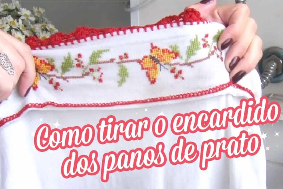 Como lavar panos de prato do jeito que tira toda sujeira e mancha de bolor