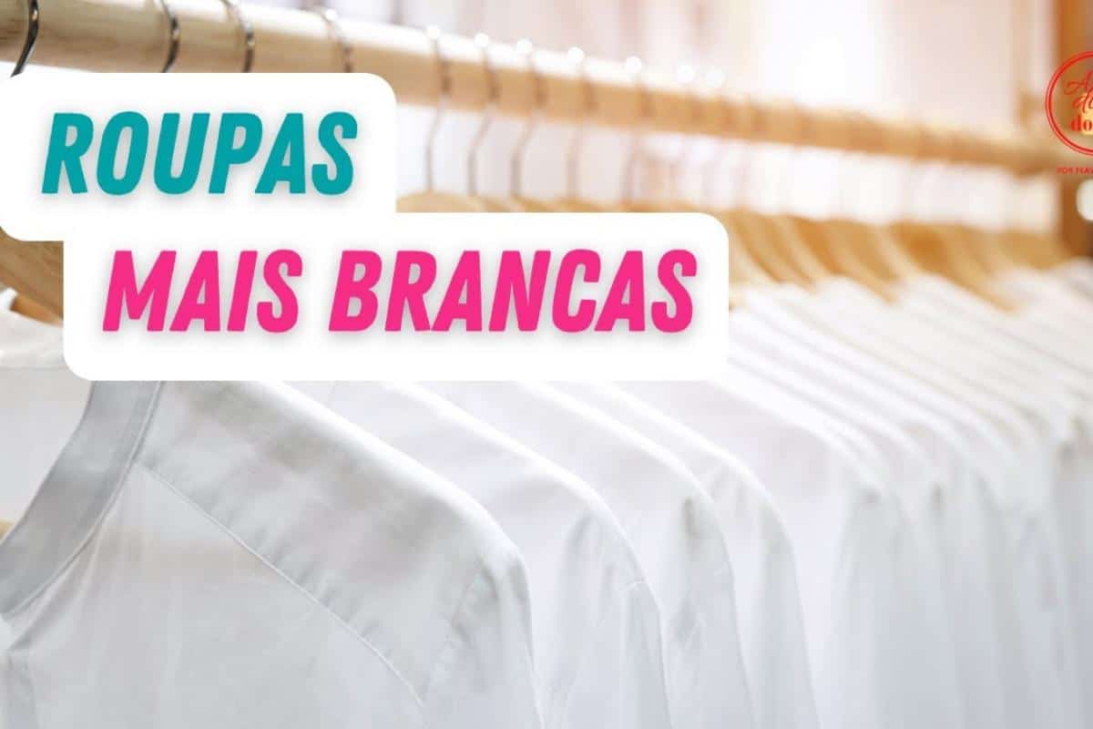 Como lavar roupa branca do jeito certo que tira todo o amarelado e encardido