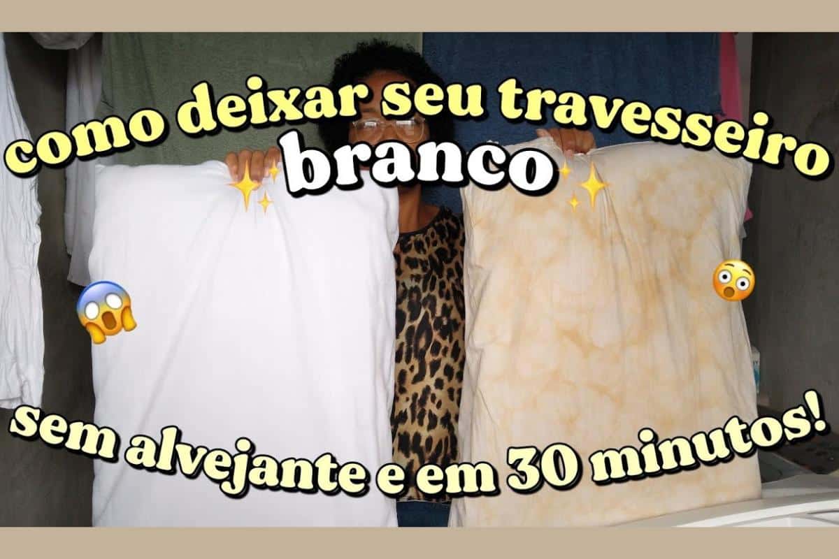 Como lavar travesseiro manchado e mofado de um jeito fácil e econômico
