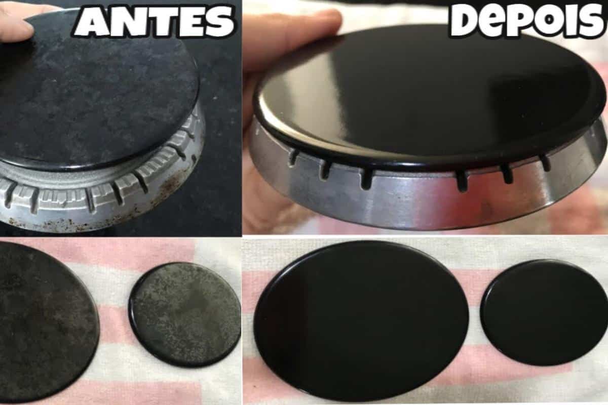 Como limpar boca de fogão sem ficar fazendo força para esfregar na pia