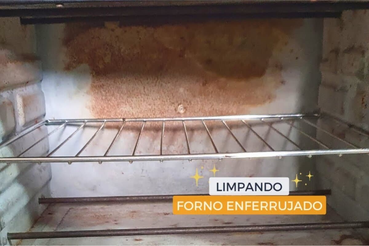 Como limpar forno enferrujado sem muito trabalho e que funciona de verdade