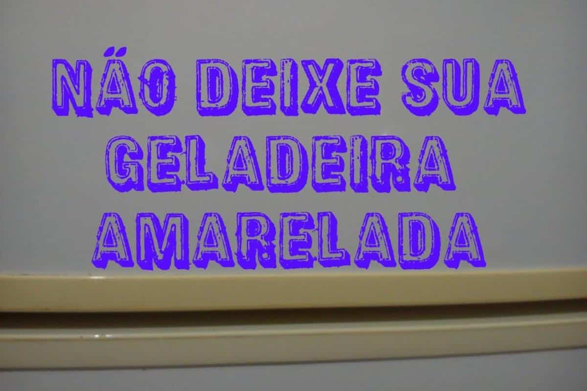 Como tirar amarelado da geladeira para ficar parecendo novinha na sua cozinha