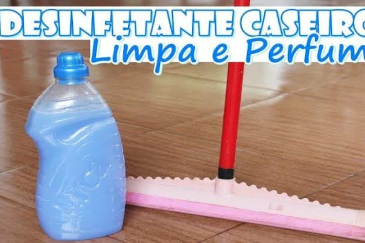 Desinfetante caseiro perfumado para limpar sua casa e ainda economizar dinheiro no mercado