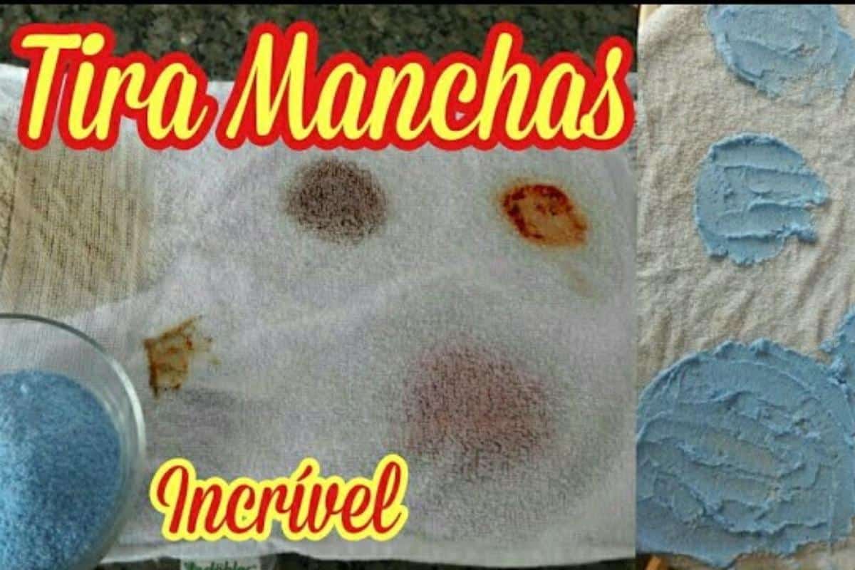 Dica para remover manchas de pano de prato encardido e embolorado