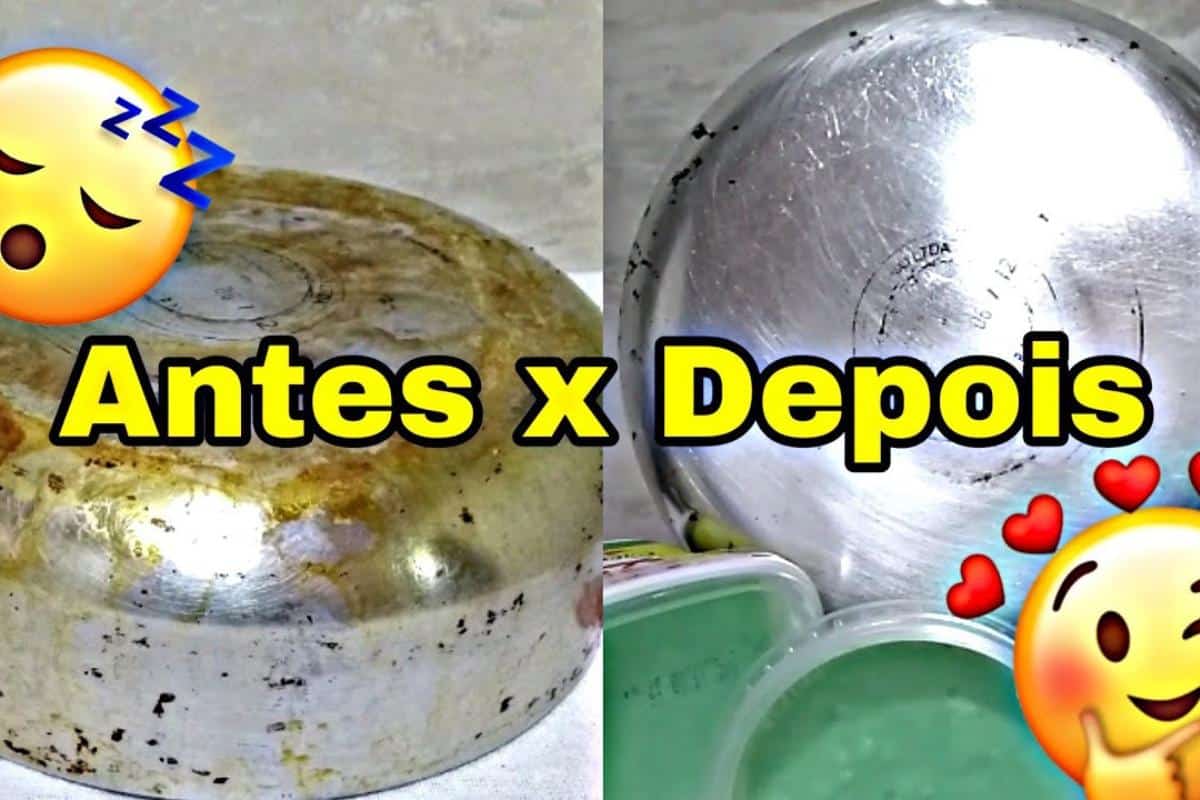 Pasta de brilho de limão ecológica que deixa as panelas brilhando sem muito esforço