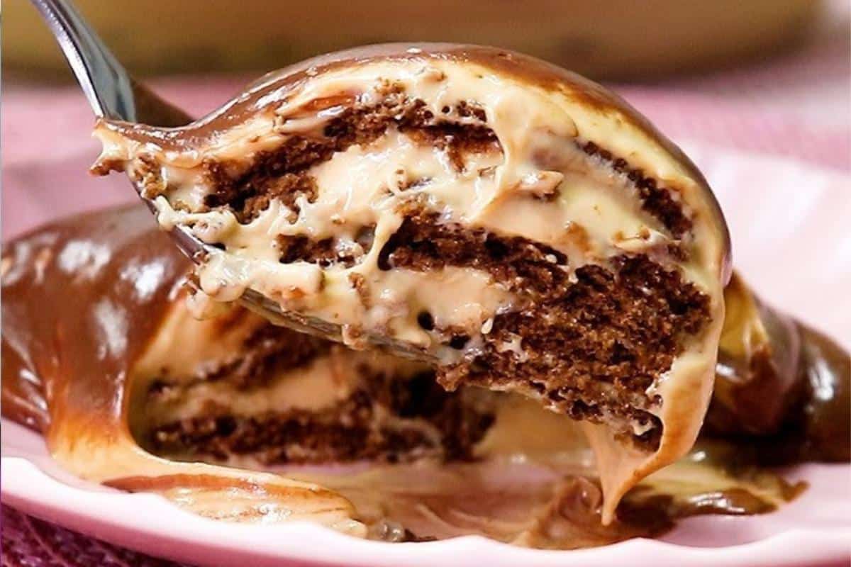 Receita de pavê de leite ninho fácil que fica maravilhoso