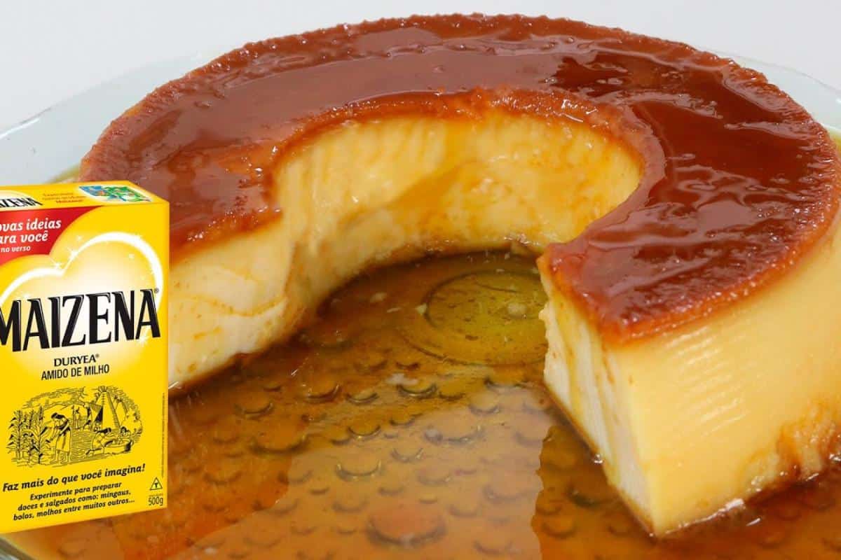 Pudim de maisena que vai mudar seu jeito de fazer pudim em casa