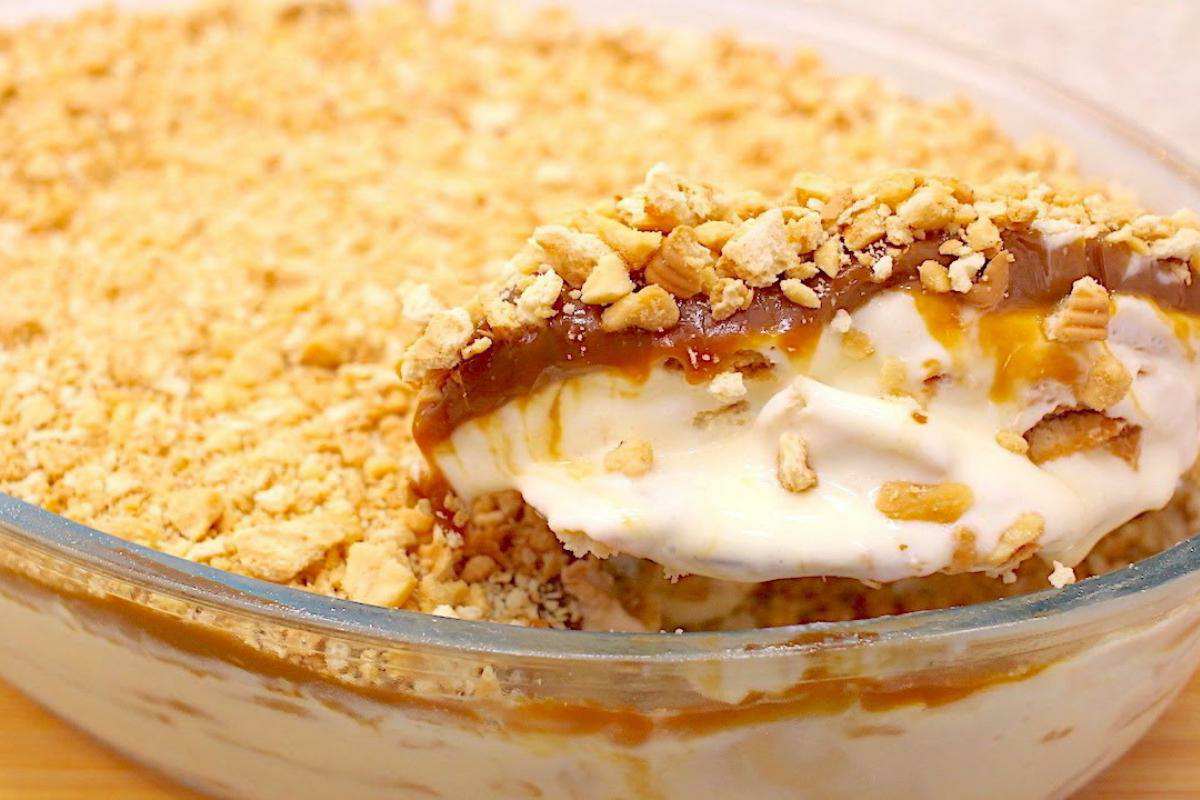 Sobremesa cremosa e fácil de fazer fica ótima para comer no domingo de dia das mães