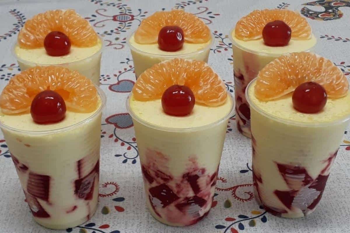 Não dá para acreditar que essa é uma sobremesa de 2 ingredientes, ótima para o dia das mães