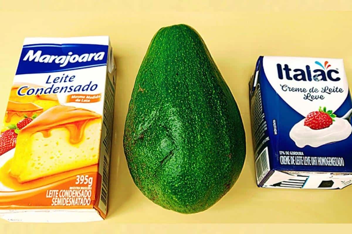 Como fazer sobremesa de abacate usando ingredientes bem simples