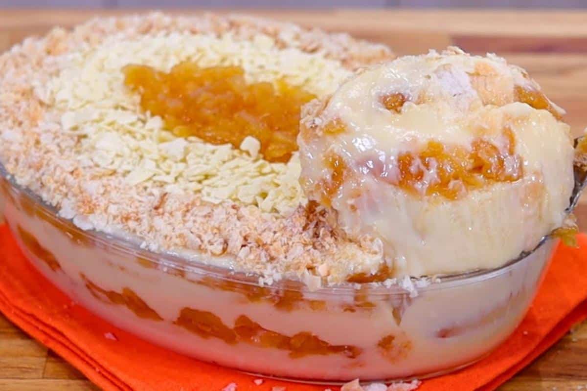 Sobremesa de dia das mães gelada e bem cremosona fica totalmente irresistível
