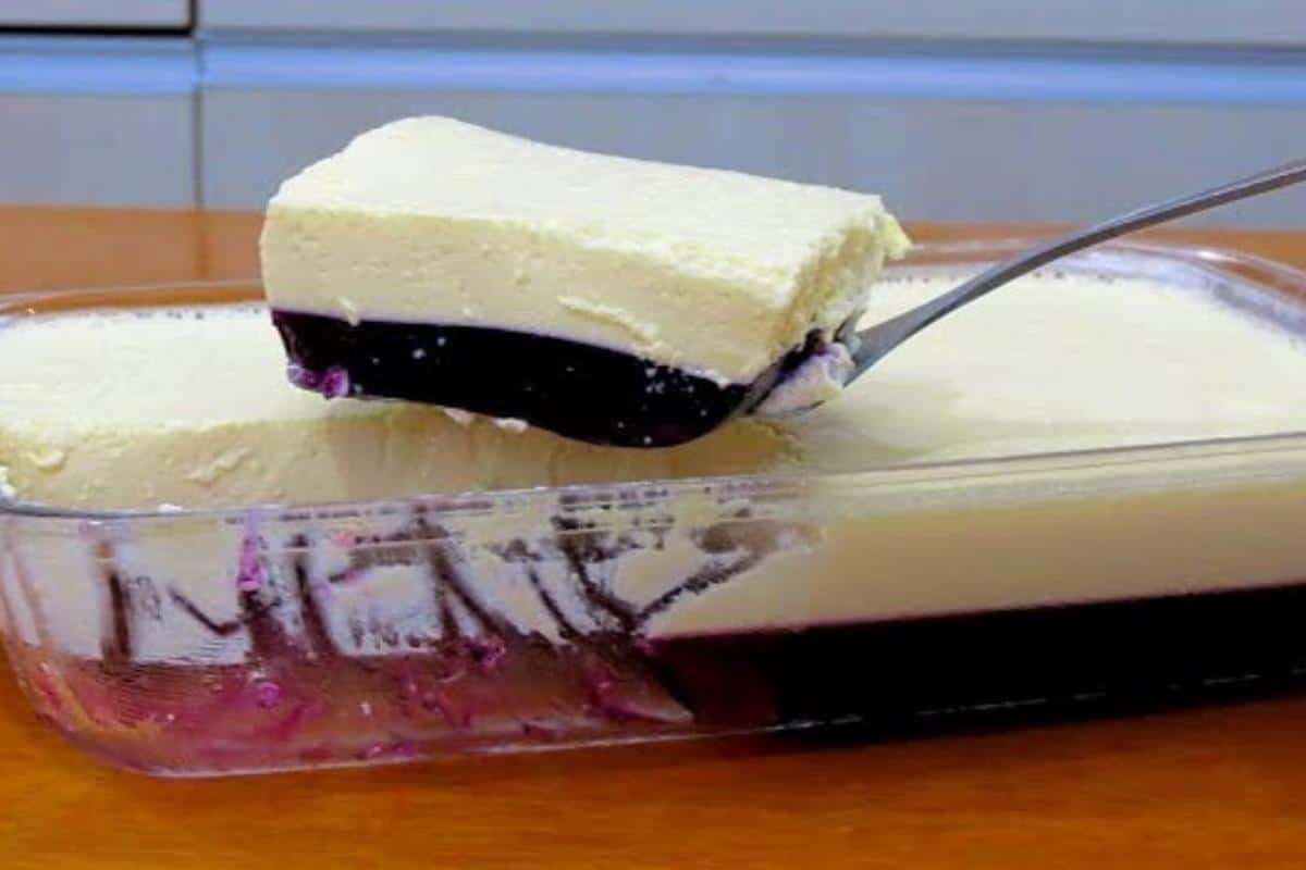 Sobremesa incrível feita com poucos ingredientes ótima sugestão para o almoço de dia das mães