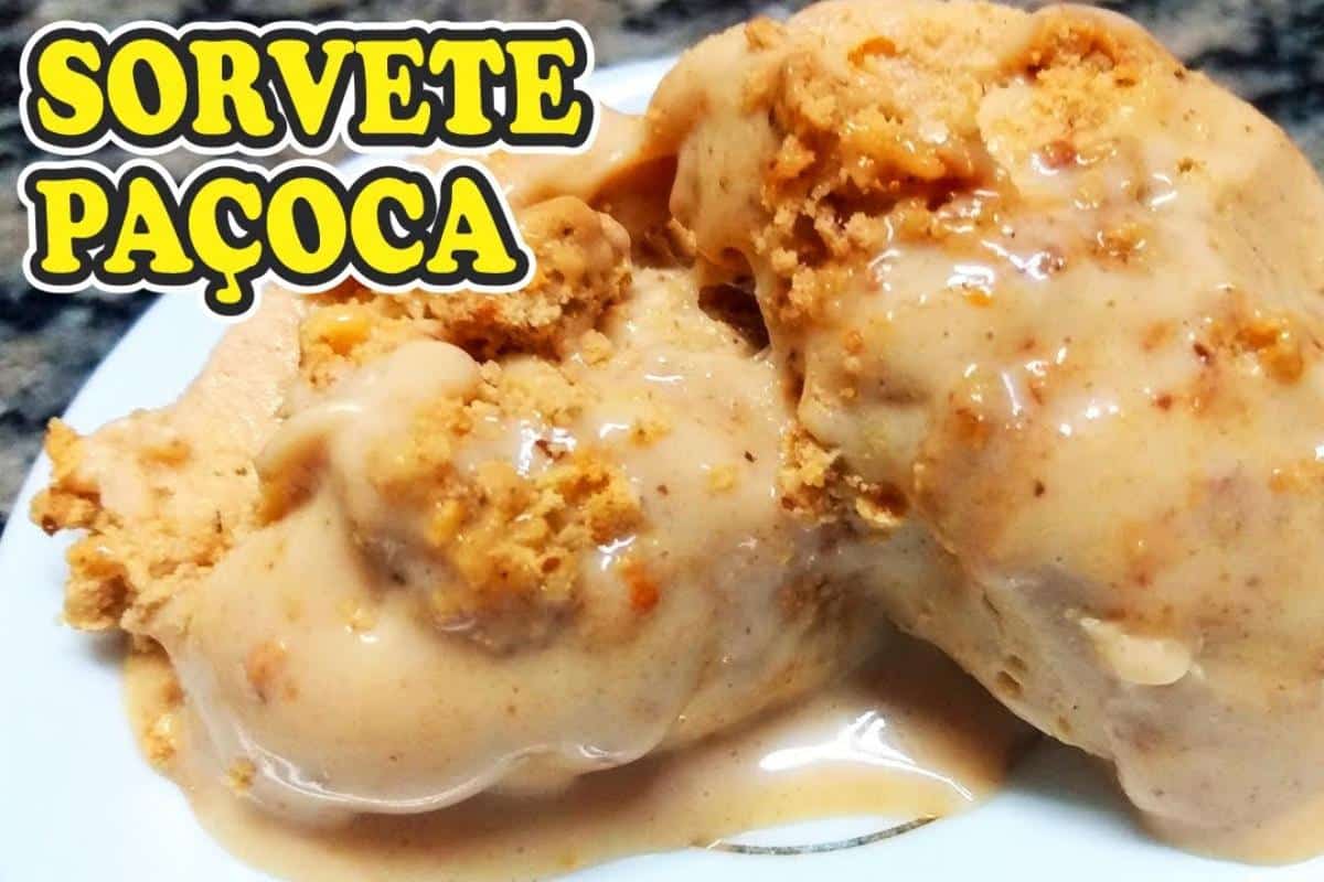 Como fazer sorvete de paçoca para até quem não gosta desse doce se apaixona