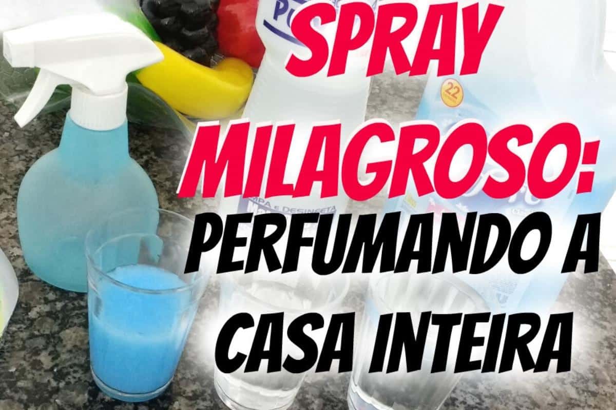 Spray milagroso para deixar a casa toda perfumada no domingo de dia das mães