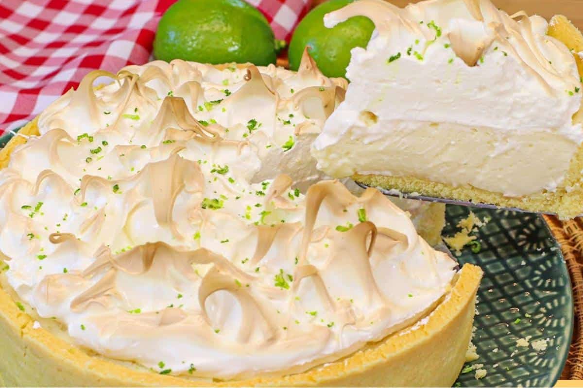 Como fazer torta de limão com massa caseira e fácil de preparar