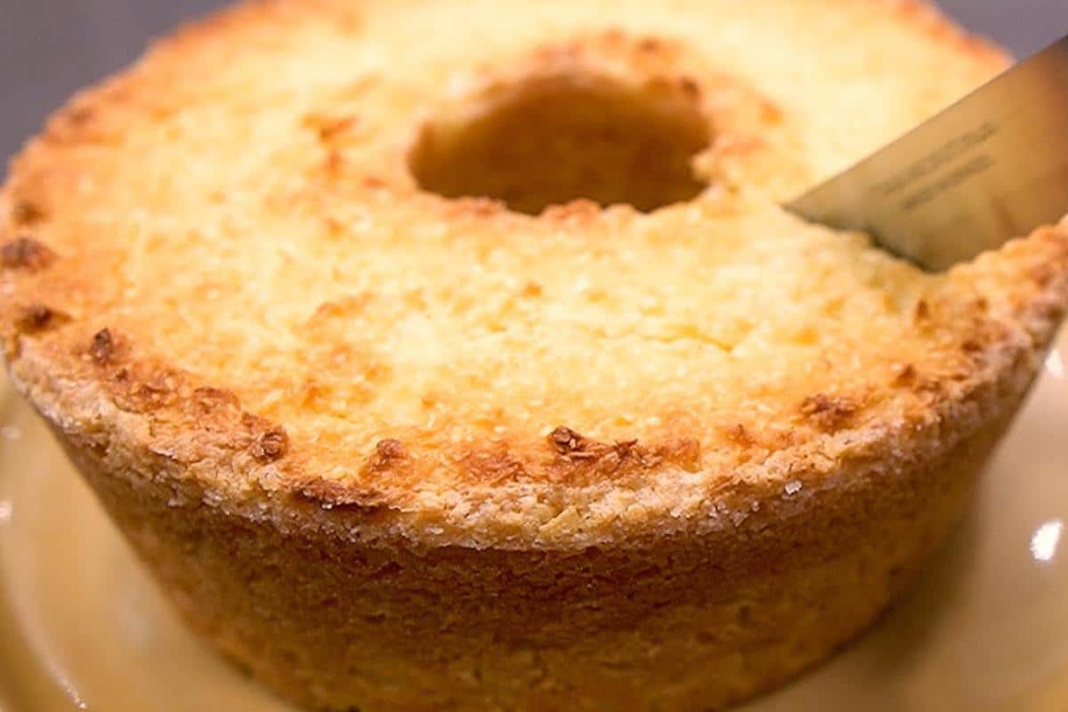 Bolo cocada delicioso e sem precisar colocar farinha de trigo