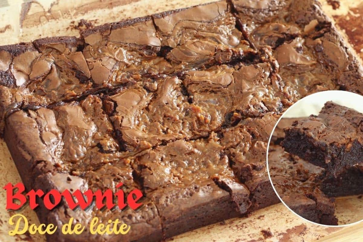 Como fazer brownie craquelado perfeito e gastando poucos ingredientes