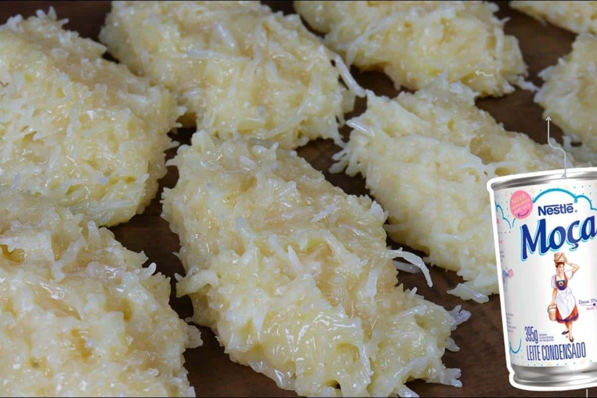 Como fazer cocada de leite condensado bem cremosa e muito saborosa