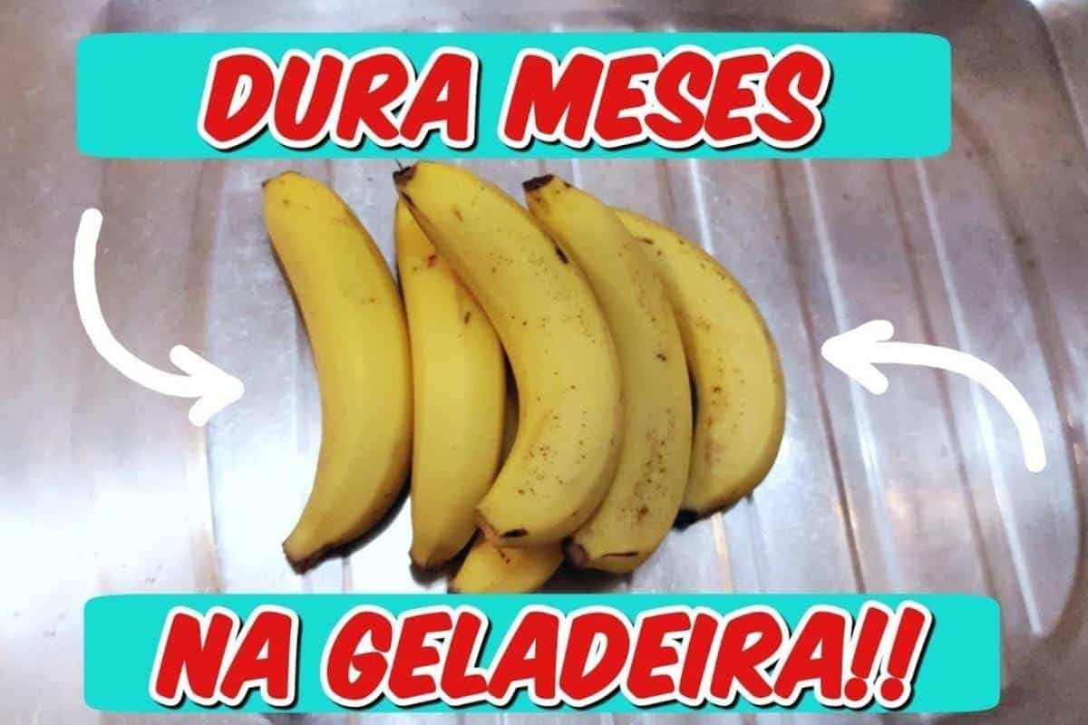 Como conservar banana madura por muito mais tempo sem estragar
