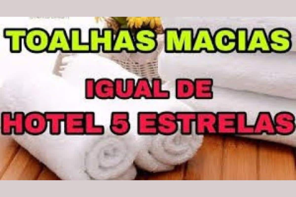 Como lavar toalha encardida para deixar macia e cheirosa igualzinha de hotel chique