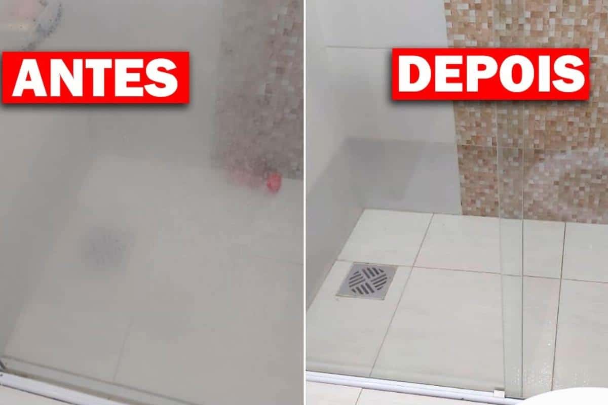 Como limpar box do banheiro que fica limpinho e não deixa manchas