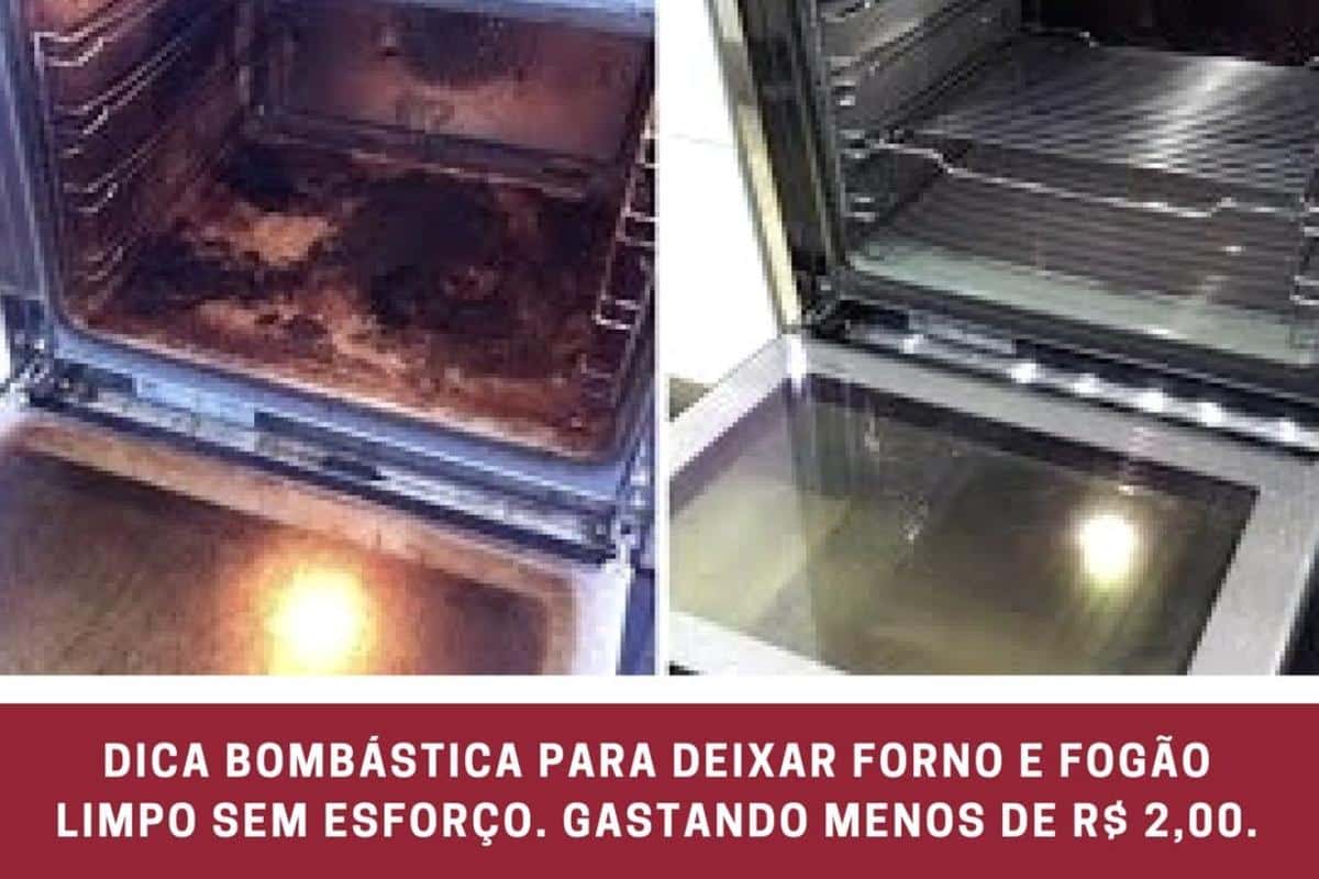 Como limpar forno por dentro e tirar toda sujeira de gordura grudada