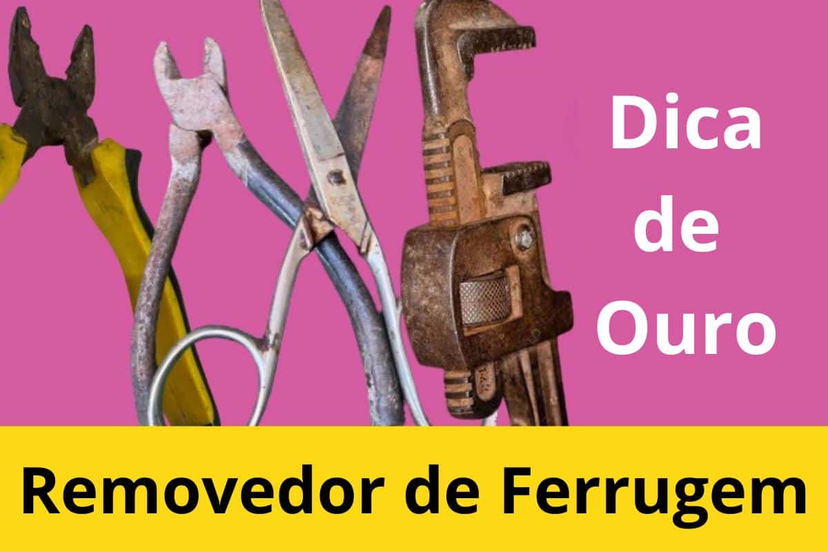 Como remover ferrugem de um jeito que vai surpreender você