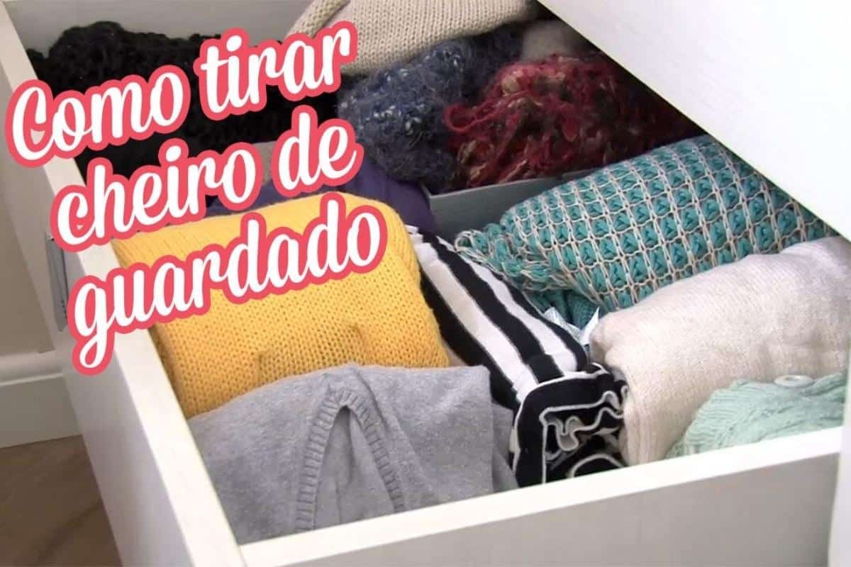 Como tirar cheiro de guardado de roupa sem precisar colocar na máquina para lavar