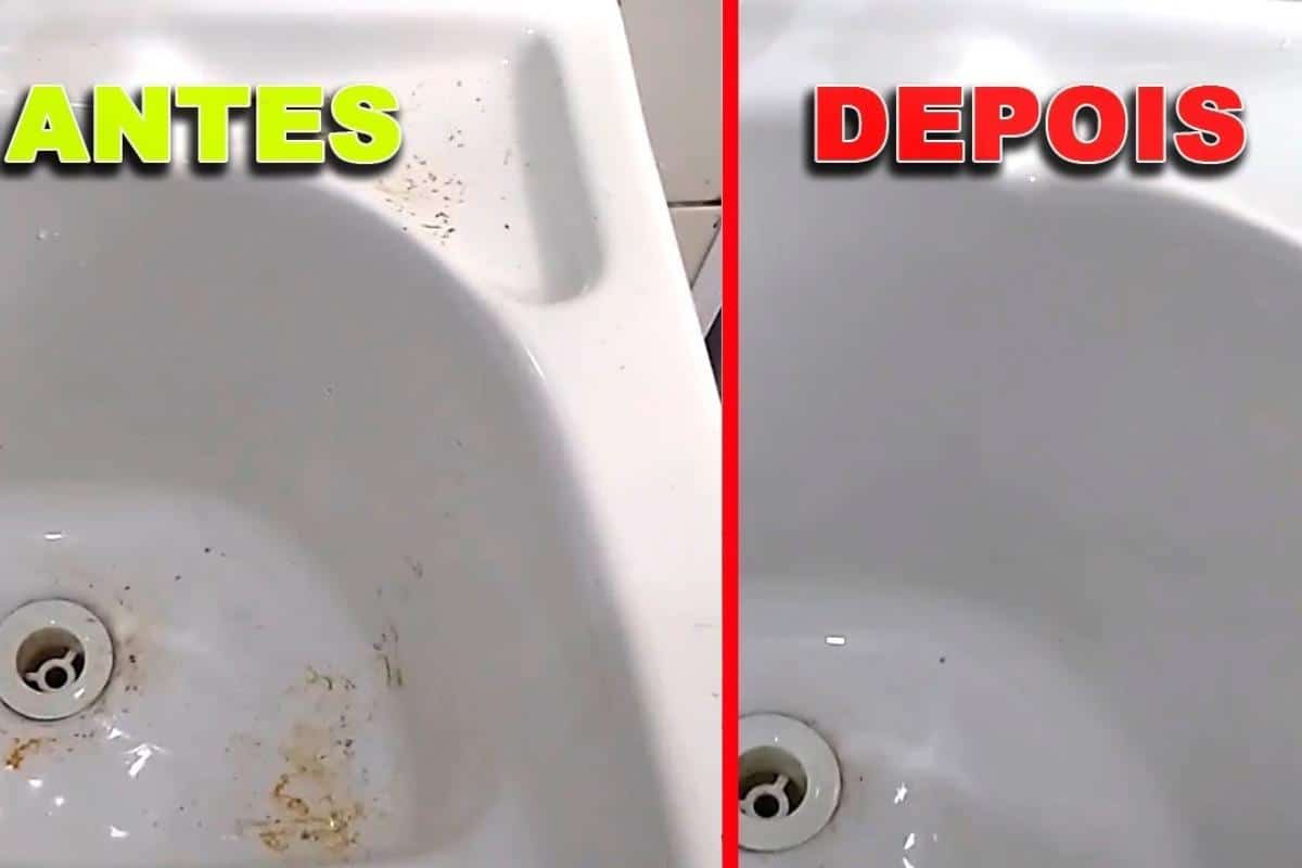 Como tirar mancha de ferrugem do banheiro de um jeito muito prático