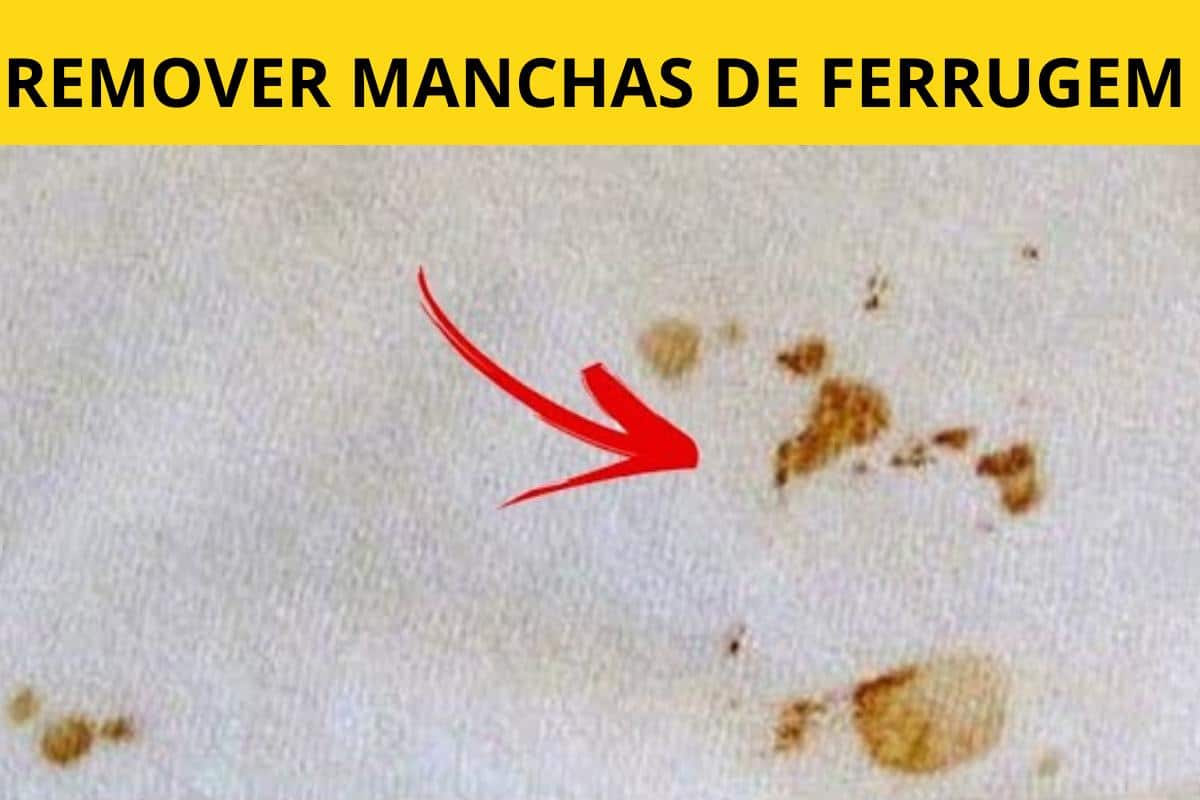 Como tirar mancha de ferrugem da roupa que você achava que não ia sair mais